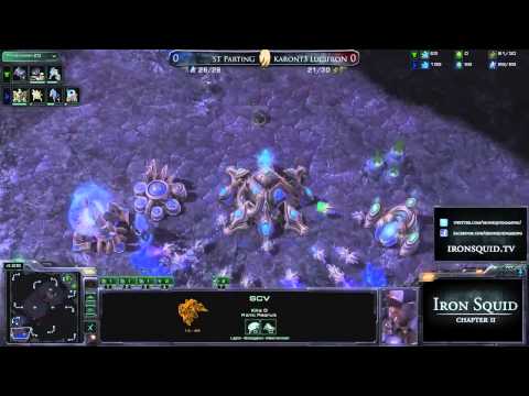 SC2 LucifroN vs ST Parting Game 1 Group Stage IronSquid Starcraft 2 gameplay