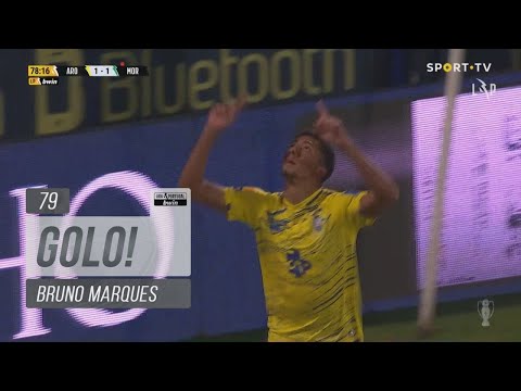Goal | Golo Bruno Marques: FC Arouca (1)-1 Moreirense (Liga 21/22 #24)