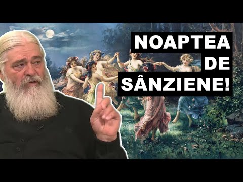 What happens on the night of Sânziene?