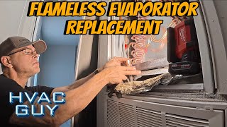 Evaporator Coil Replacement, Step by Step! No Welding