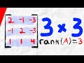 Find Rank Of A 3x3 Matrix With Row Echelon Form Linear Algebra Exercises