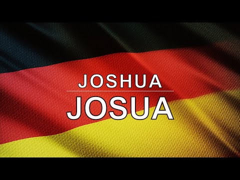 German Audio Bible - Book 06 - Joshua - JOSUA
