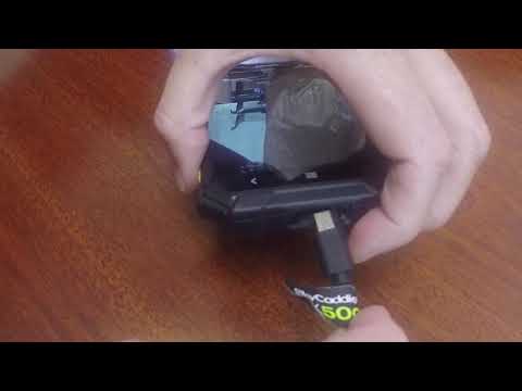 SkyCaddie SX500 -  Connecting your USB cord