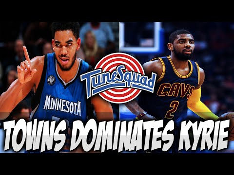 NBA 2K16 Tune Squad MyLeague Ep. 3 - Towns DOMINATES Kyrie!!