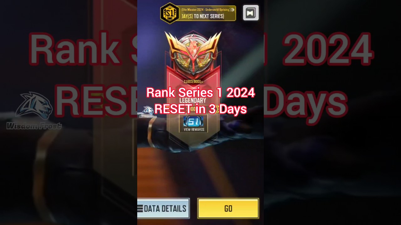 Rank Series 1 Reset in 3 Day | 2024 Cod Mobile #shorts #callofdutymobile #codm #codmobile