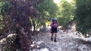 preview picture of video 'Turkey hiking the Lycian Way 2 Faralya to Alinca'