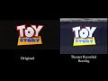 Toy Story 1995 Trailer Original VS Theater Recorded Bootleg Comparison