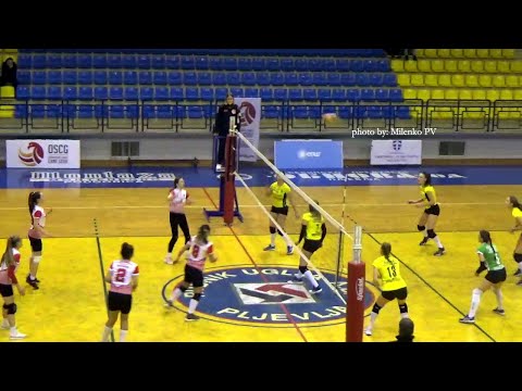 ŽOK Grebaje Murino - ŽOK Rudar Pljevlja    0 : 3   prvi set