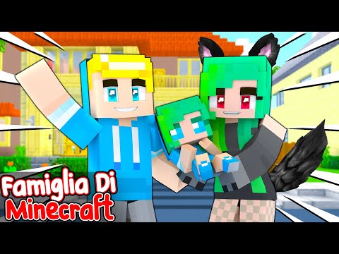 LA NUOVA FAMIGLIA DI SBRISER CON IVIE LUPO!! - Famiglia Di Minecraft #1