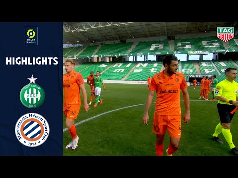 AS SAINT-ÉTIENNE - MONTPELLIER HÉRAULT SC (0 - 1) - Highlights - (ASSE - MHSC) / 2020-2021