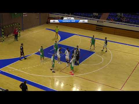SBRL 1. kolo / IZ / RK Loznica - RK Goč Merkur