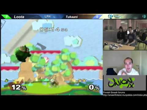 Union IX - Loota (Donkey Kong) Vs. Tukaani (Fox) - SSBM - Losers Round 4