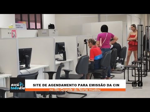 Site de agendamento para emissão da CIN no Rio Grande do Norte mudou