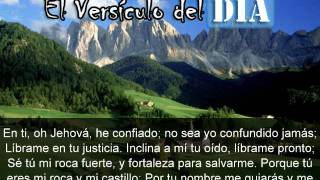 Miniatura del video: El versiculo del dia .com - Salmos 31 v1-3