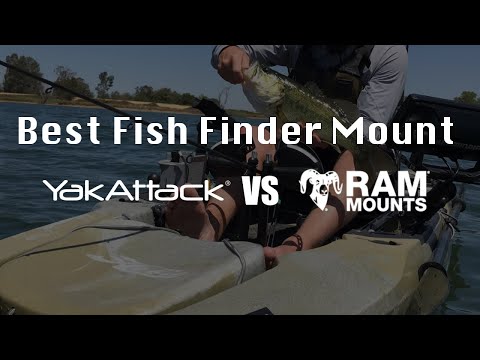 Fish Finder Mount Comparison - YakAttack vs Ram Mounts