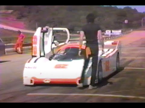 Thumbnail for Shelton Brothers test Porsche 962 @ Road Atlanta, Braselton, GA Sep  8-9 1986 by Porsche, Porsche 962