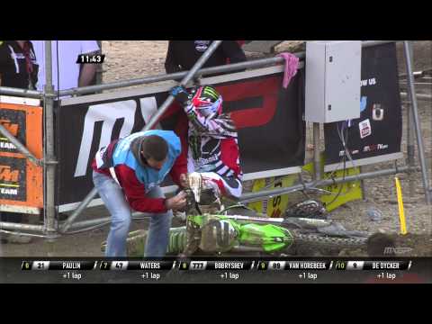 Ryan Villopoto Crash MXGP of Trentino 2015 - motocross