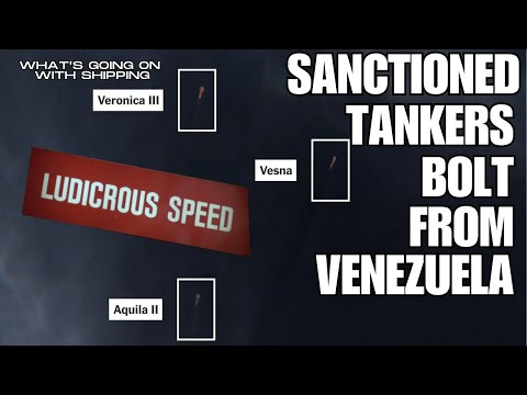 Sanctioned Tankers Sail from Venezuela and Run the US "Blockade"