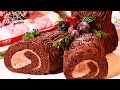 Moist Buche De Noel (Christmas Yule Log Cake) | Soft, Moist & Rich!❄️