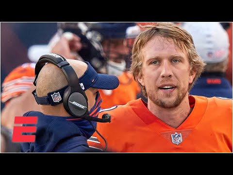 探討尼克-福爾斯的掙扎，馬特-納吉的未來和熊隊本賽季的問題｜KJZZ (Discussing Nick Foles' struggles, Matt Nagy's future & the Bears' problems this season | KJZ)