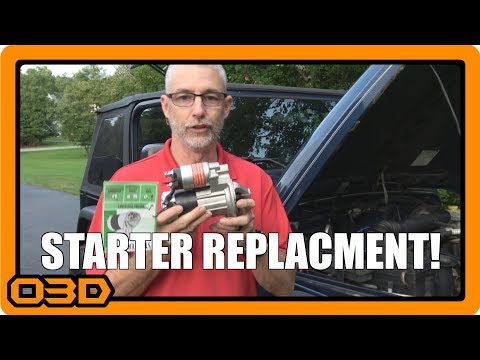 Starter Replace and How I Test for a Bad Starter - Project 2004 Jeep Wrangler TJ