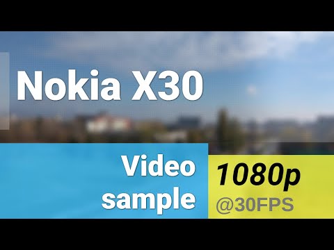 1080p 30fps (main camera, 2x zoom) - Nokia X30 video sample