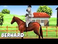 Bernard Bear | Horse Racing! AND MORE | Cartoons for Children | Full Episodes