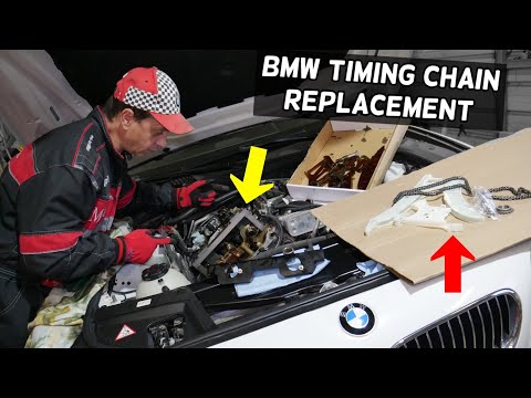 TIMING CHAIN REPLACEMENT REMOVAL BMW N20 ENGINE 320i 328i 420i 428i 520i 528i X1 X3 X4 Z4 F20 F22
