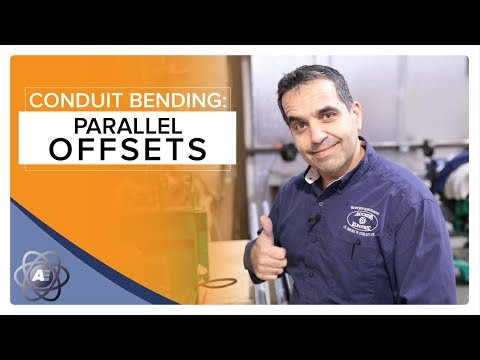 How to Bend Conduit with Parallel Offsets