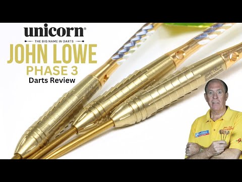 Unicorn JOHN LOWE PHASE 3 Darts Review