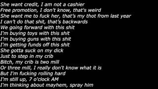 Chief Keef - Walnuts (Official Screen Lyrics)