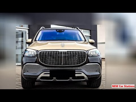 2022-2023 NEW Maybach GLS 600 Black Gold SUV Exterior Interior View