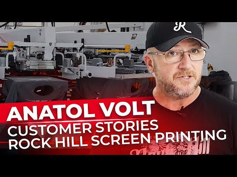 Rock Hill Screen Printing Upgrades to a Textile Printing Machine