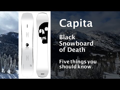 Capita Black Snowboard of Death Review