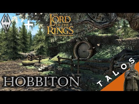 Hobbiton By Ozymandy - SKYRIM Special Edition House Mod Crossover