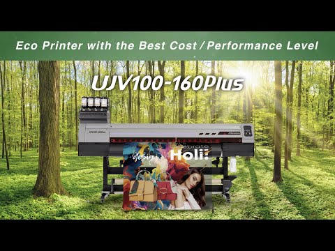 Mimaki UJV100 160 Plus 5 Feet UV Roll to Roll Printer