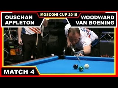 Skyler Woodward vs Karl Boyes | Match 9 | Mosconi Cup 2015 9-ball