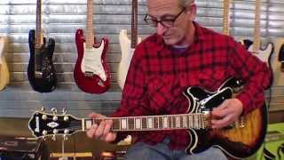 Video thumbnail for Ibanez Artcore AM93 Semi-Hollow Electric Guitar Antique Yellow Sunburst Demo by Yarbrough's Music