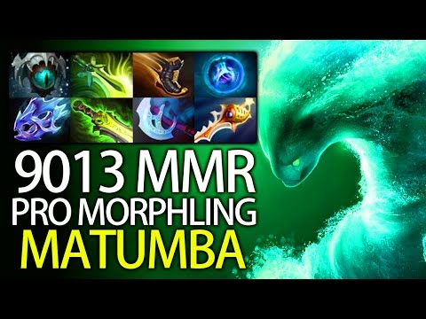 9013 MMR Pro Morphling Carry Full 8 Slot Max Agility by Matumba Dota 7.03