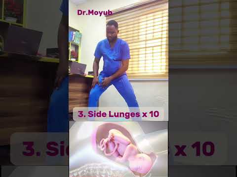 4 exercises to speed up your labour