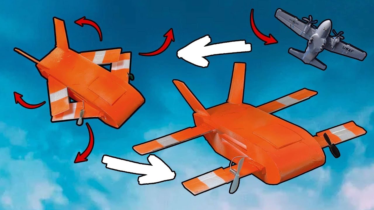 MICRO Folding diy DRONE(mid air deployment)