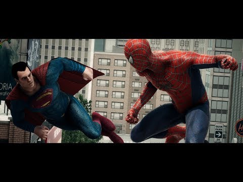 SUPERMAN VS SPIDERMAN Animated Short (DC & Marvel Comics Animation)