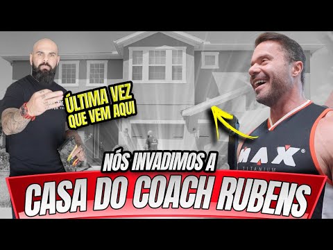 INVADIMOS A CASA DO COACH RUBENS