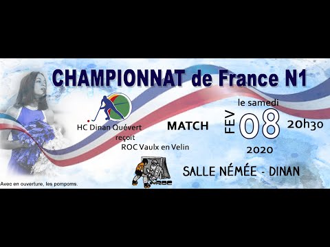 J13 N1 ELITE 2019 2020 HC DINAN-QUEVERT  4 - 3  ROC VAULX EN VELIN