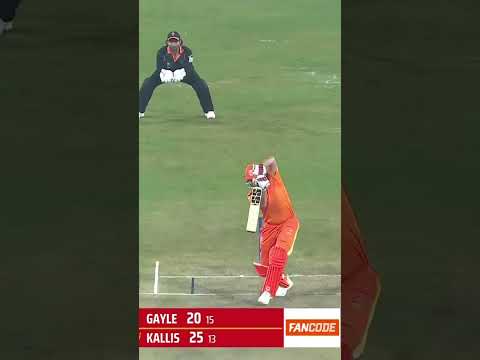 Textbook Straight Drive from Kallis! Legends League Cricket | Streaming LIVE on FanCode