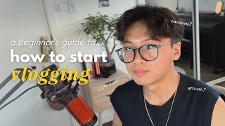 a beginner's guide to vlogging  📸 // tips & tricks