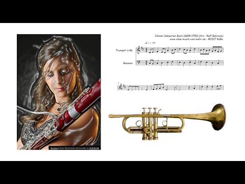 J.S. Bach Air für Trompete und Fagott [Miscellany of Duets and other formations]