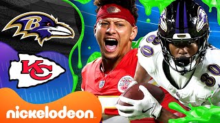 NFL Slimetime 2024 Kickoff RECAP 🏈 Chiefs v Ravens & ALL Week 1 Highlights | Nick Sports