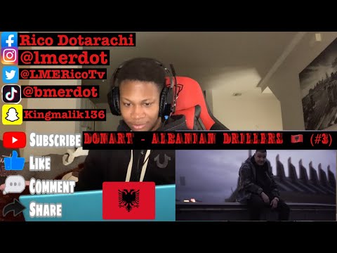 Albanian Drill Reaction DONART - ALBANIAN DRILLERS 🇦🇱 (#3) | LMERicoTv Reaction