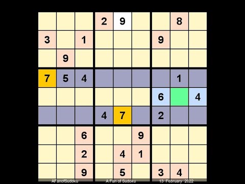 How to Solve The Hindu Sudoku Hard February 13, 2022